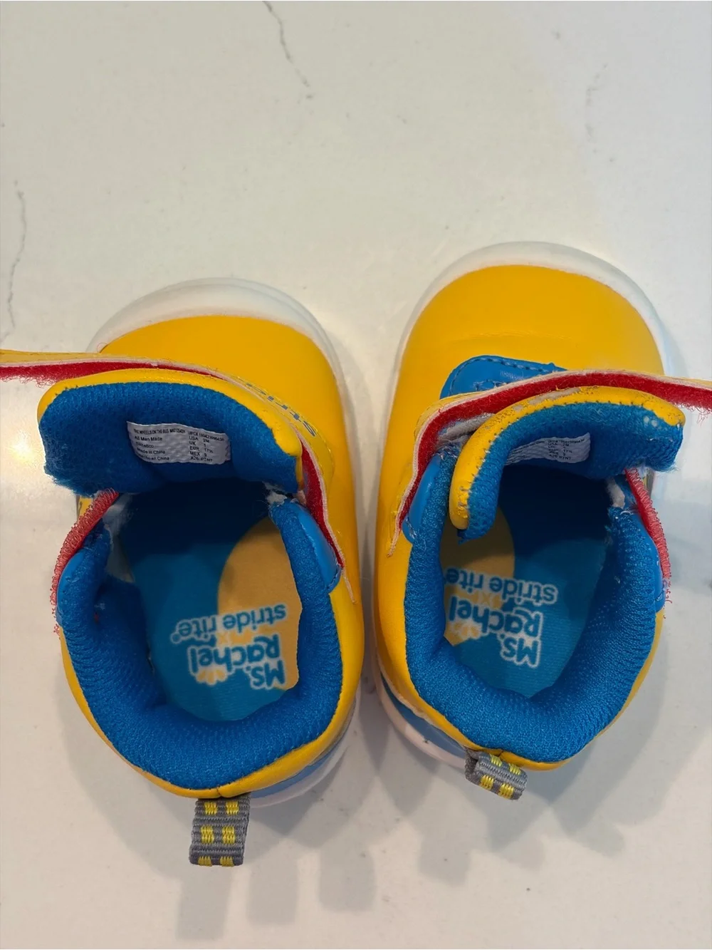 Stride Rite vibrant yellow